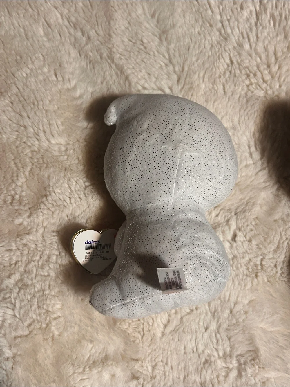 Ty Halloween Plush Bat and Ghost Pair - New